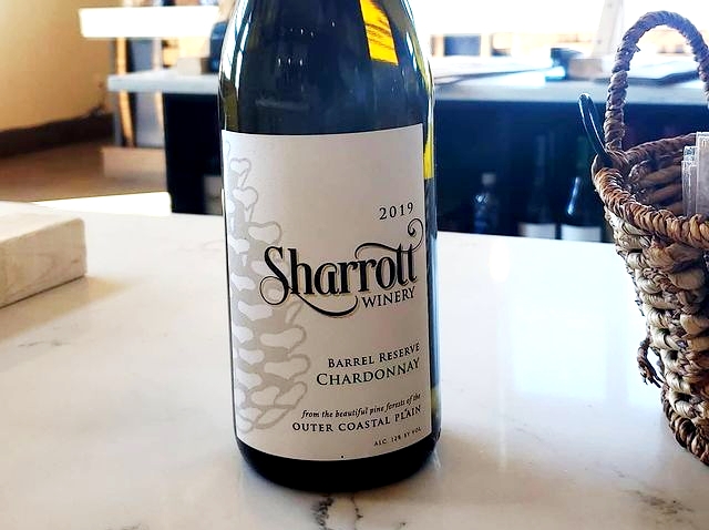 Sharrott Winery, Barrel Reserve Chardonnay 2019, Outer Coastal Plain, Wine Casual