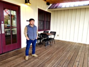 dit: Wine Casual, White Horse Winery's Winemaker, Seferino Coztojay appreciates that micro-climate in the vineyard that is 10° warmer than nearby areas.  Wine Casual