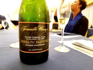 Unique among Tomasello Winery's wine list is a sparkling wine made from the ancient Georgian grape, Rkatsiteli.  Wine Casual