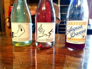 Beneduce Vineyards produces a lineup of Pet-Nats with humorous labels that mimic Italian hand gestures.  Wine Casual