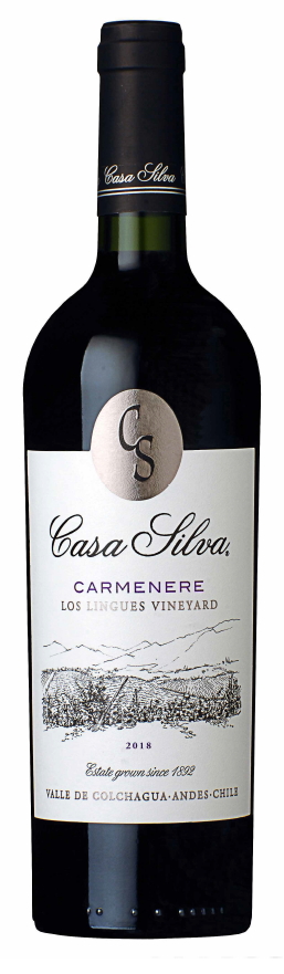 Casa Silva, Carmenere 2018, Los Lingues Vineyard, Colchagua Valley, Chile