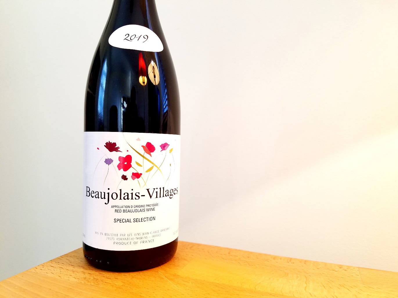 Jean-Claude DeBeaune, Special Selection Beaujolais-Villages 2019, France, Wine Casual