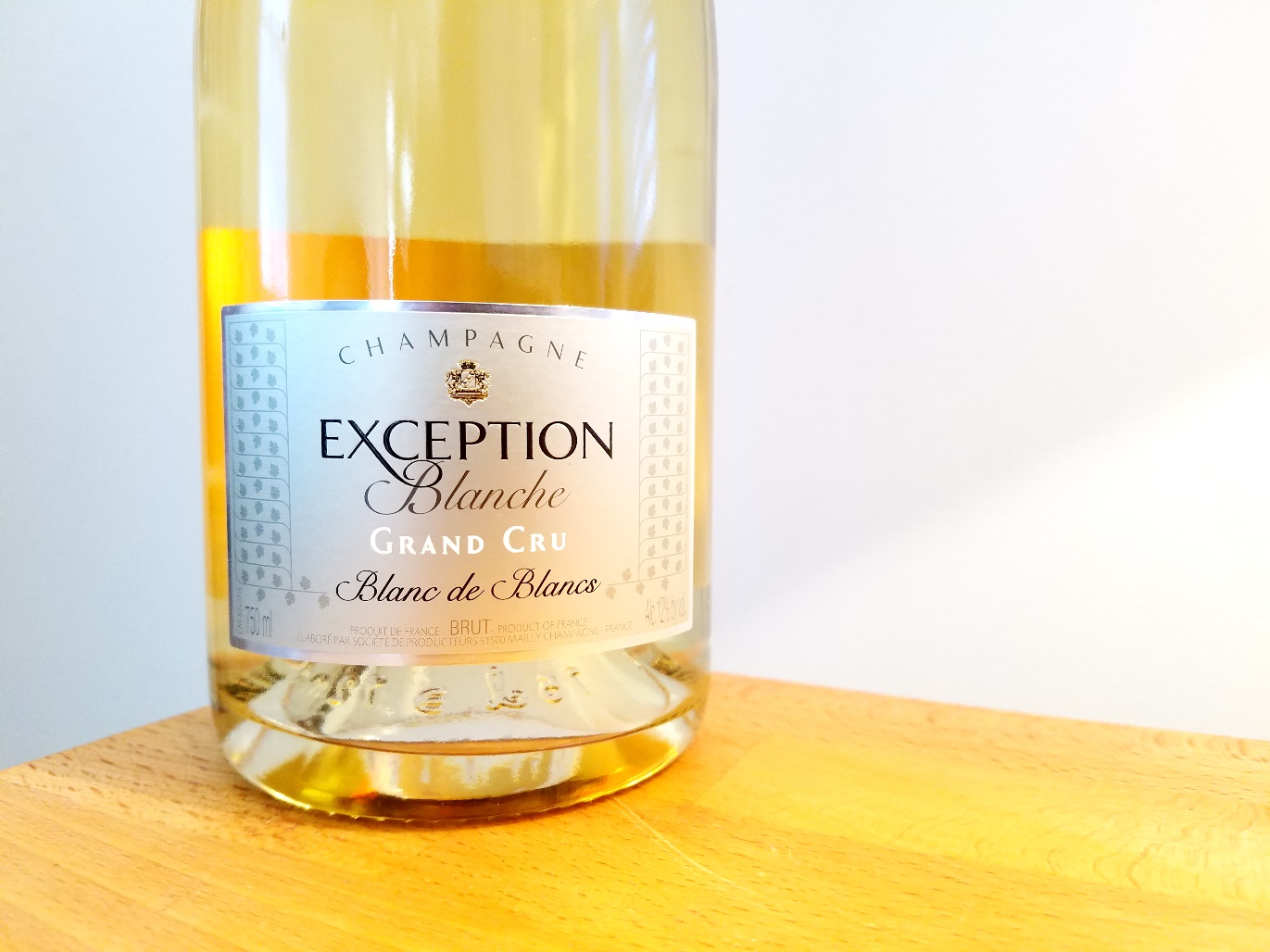 Mailly, Exception Blanche Grand Cru Blanc de Blancs Brut Champagne 2009, France, Wine Casual