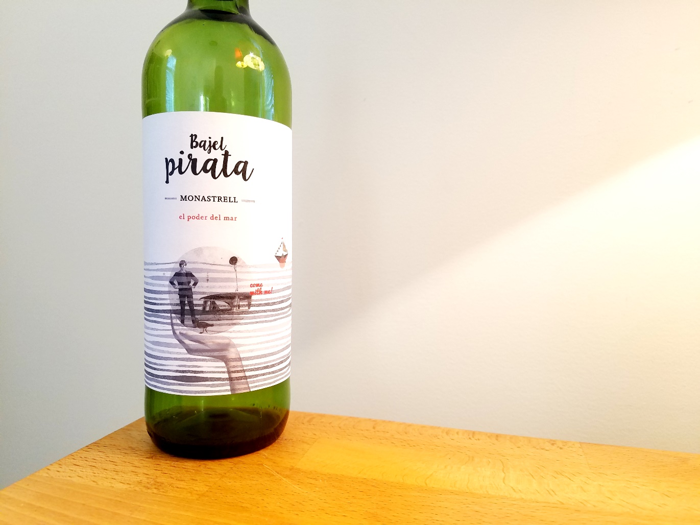 Bajel Pirata, El Poder Del Mar Monastrell 2019, Alicante, Spain, Wine Casual