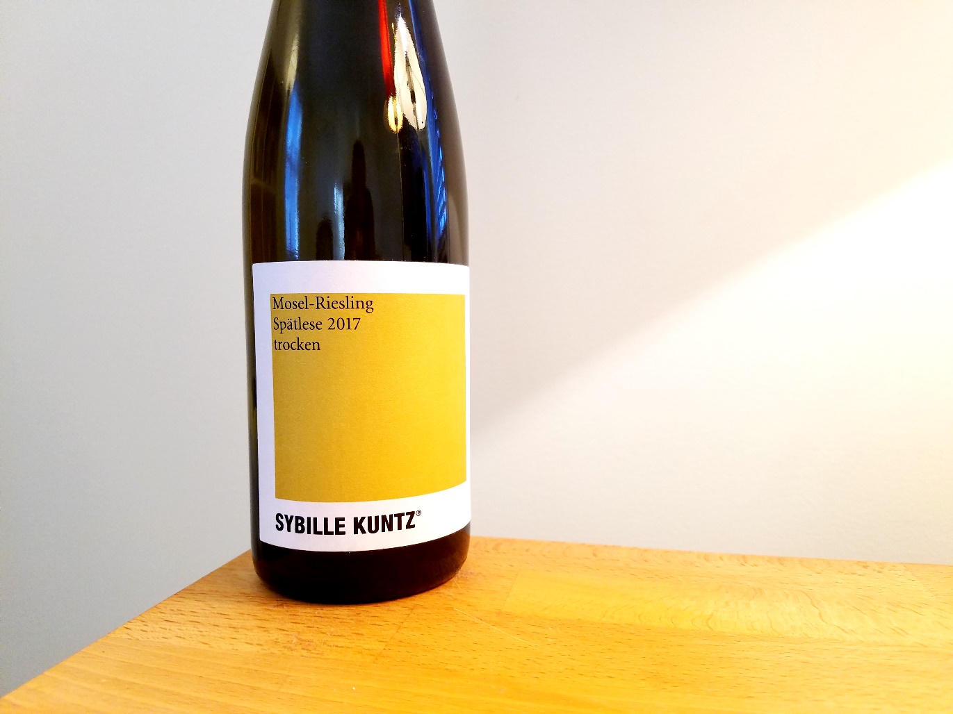Sybille Kuntz, Spätlese Trocken Riesling 2017, Mosel, Germany, Wine Casual