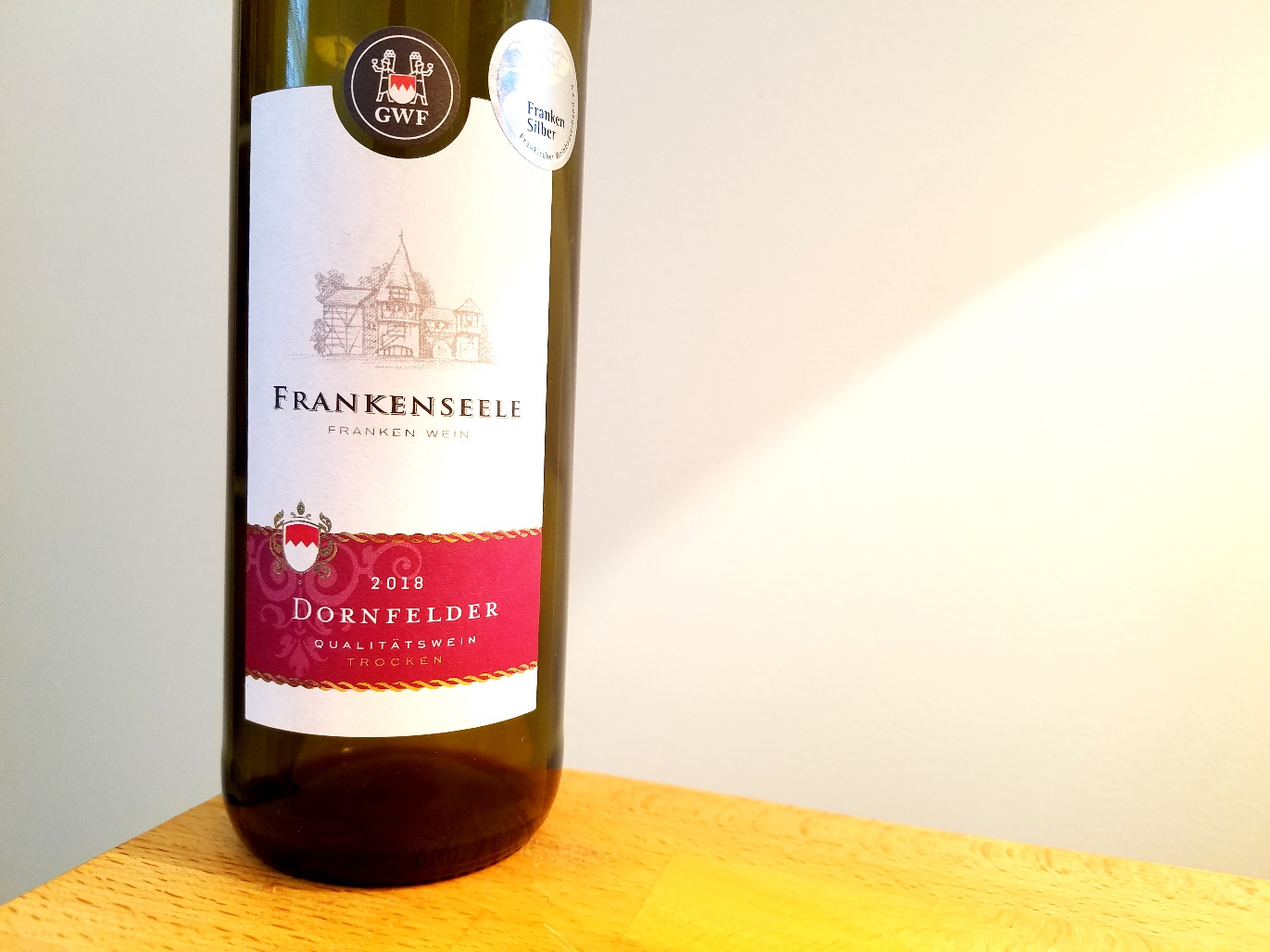 Frankenseele, Dornfelder 2018, Franken, Germany, Wine Casual