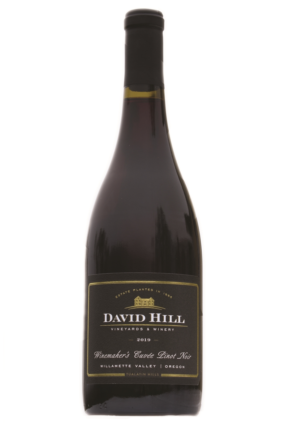 David Hill Vineyards & Winery, Winemaker’s Cuvée Pinot Noir 2019, Tualatin Hills, Oregon, Wine Casual