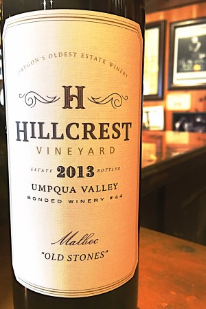 HillCrest Vineyard, Old Stones Malbec 2013, Umpqua Valley, Oregon, Wine Casual