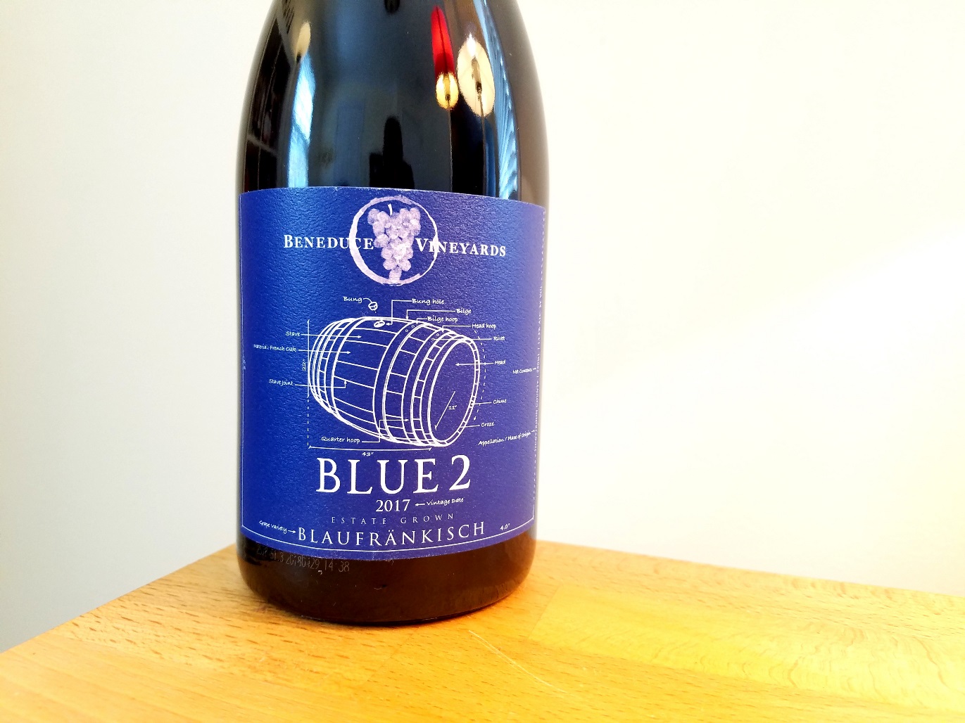Beneduce Vineyards, Blue 2 Blaufränkisch 2017, New Jersey, Wine Casual