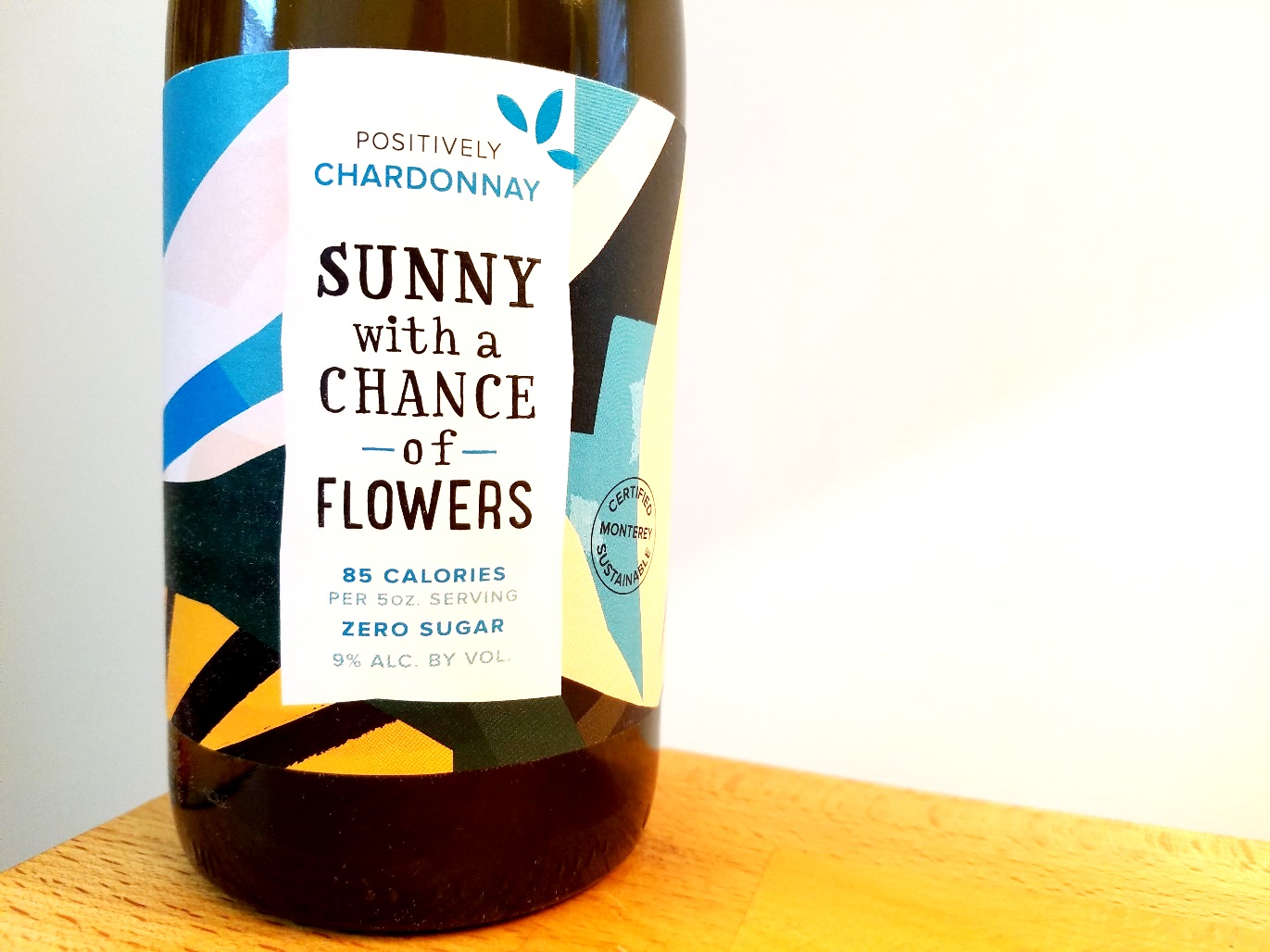 Sunny with a Chance of Flowers, Positively Chardonnay 2019, Monterey, California, Wine Casual