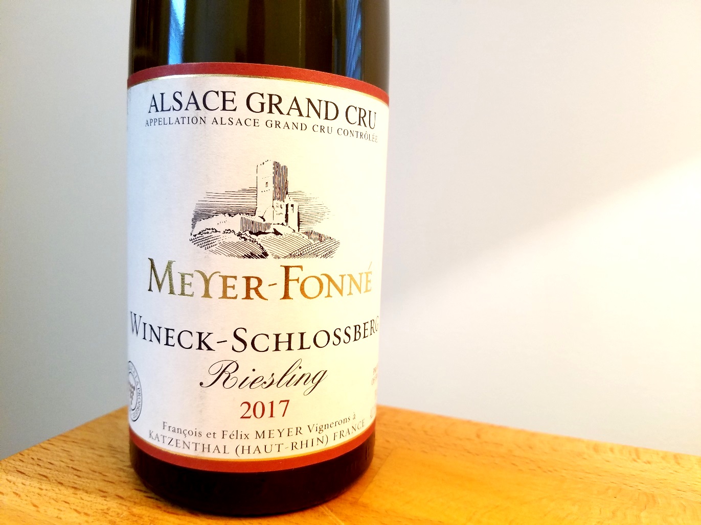 Wineck-Schlossberg, Meyer-Fonné Riesling 2017, Alsace Grand Cru, France, Wine Casual