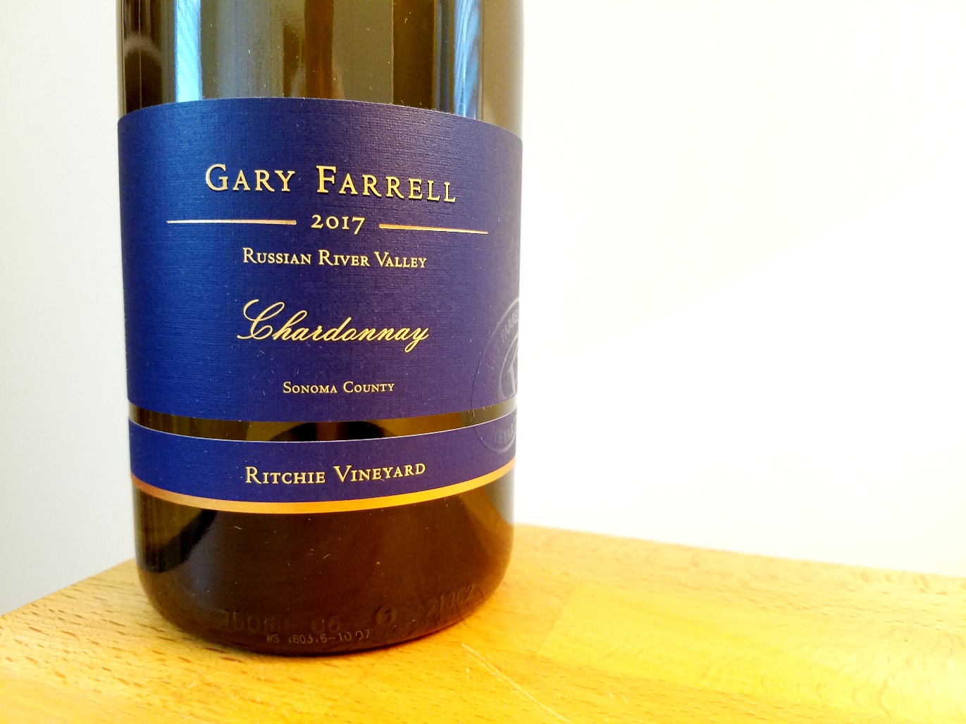 Gary Farrell, Chardonnay Ritchie Vineyard Chardonnay 2017, Russian River Valley, California, Wine Casual