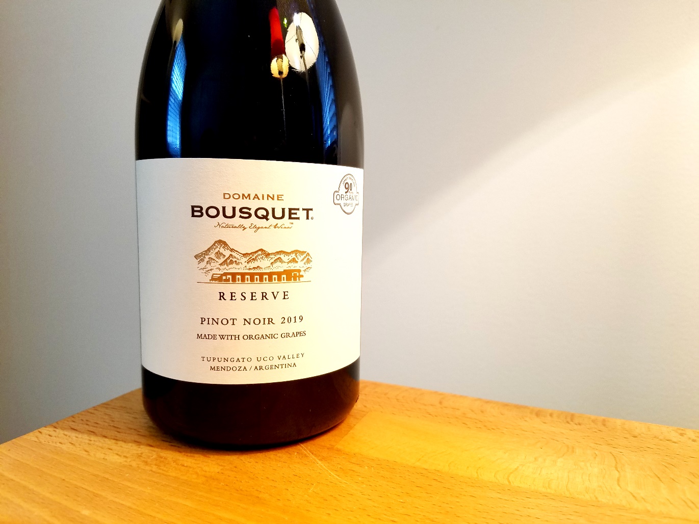 Domaine Bousquet, Reserve Pinot Noir 2019, Tupungato, Uco Valley, Mendoza, Argentina, Wine Casual