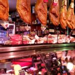 Jamon Iberica is in large supply at the Mercado de Triana. Wine Casual