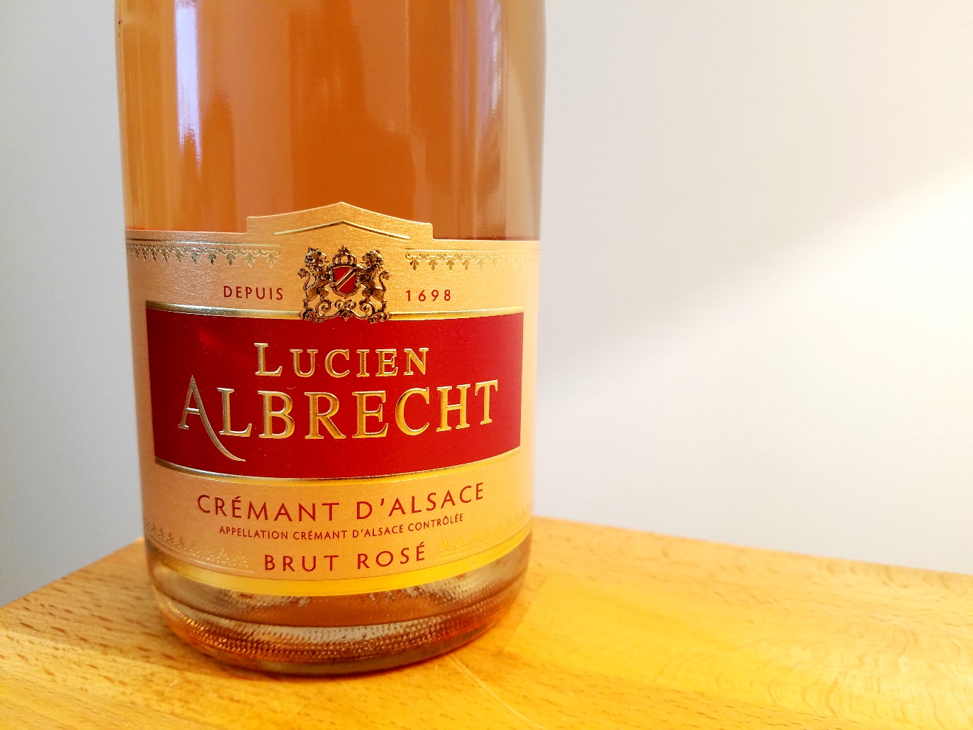 Lucien Albrecht, Crémant D’Alsace Brut Rosé, Alsace, France, Wine Casual