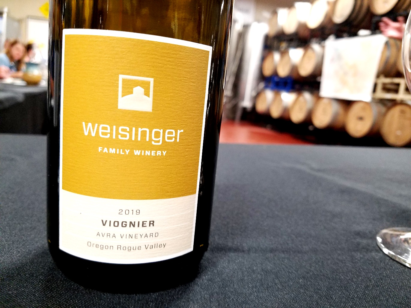Weisinger Family Winery, Viognier 2019, Avra Vineyard, Rogue Valley, Oregon, Wine Casual