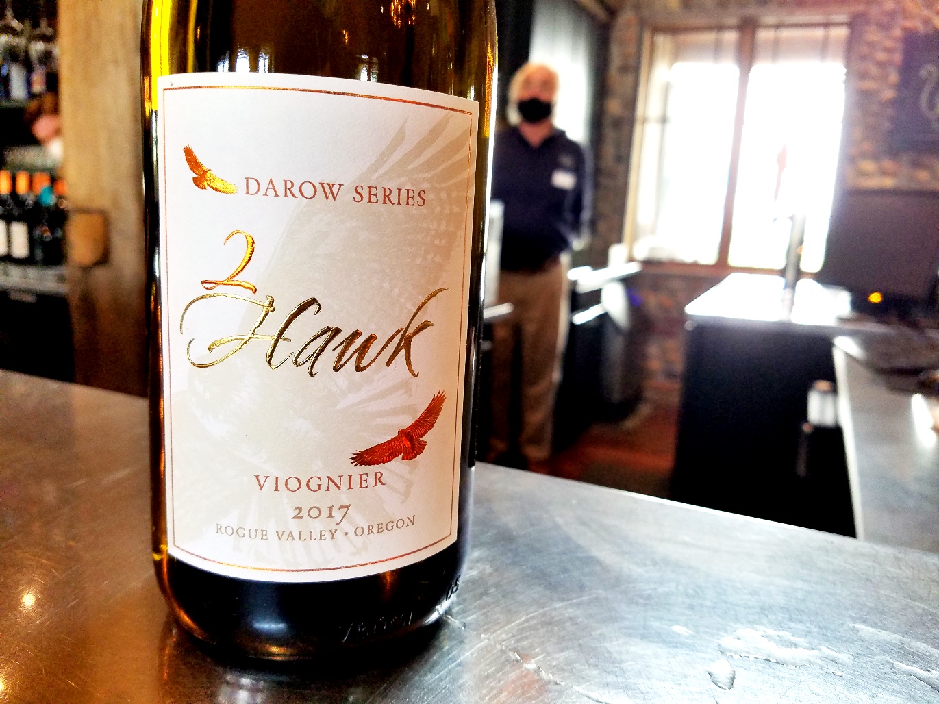 2 Hawk Vineyard & Winery, Darow Series Viognier 2017, Rogue Valley, Oregon, Wine Casual