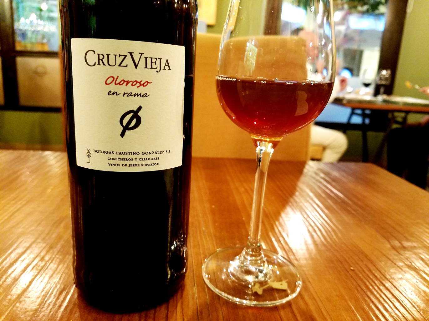 Photo Credit: Wine Casual, Bodegas Faustino González, Cruz Vieja En Rama Oloroso Sherry, Andalucía, Spain, Wine Casual