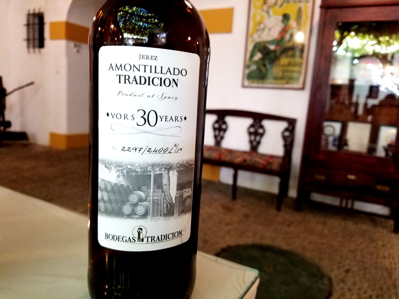 Bodegas Tradicion, Amontillado Tradicion Sherry VORS 30 Years, Andalucía, Spain, Wine Casual