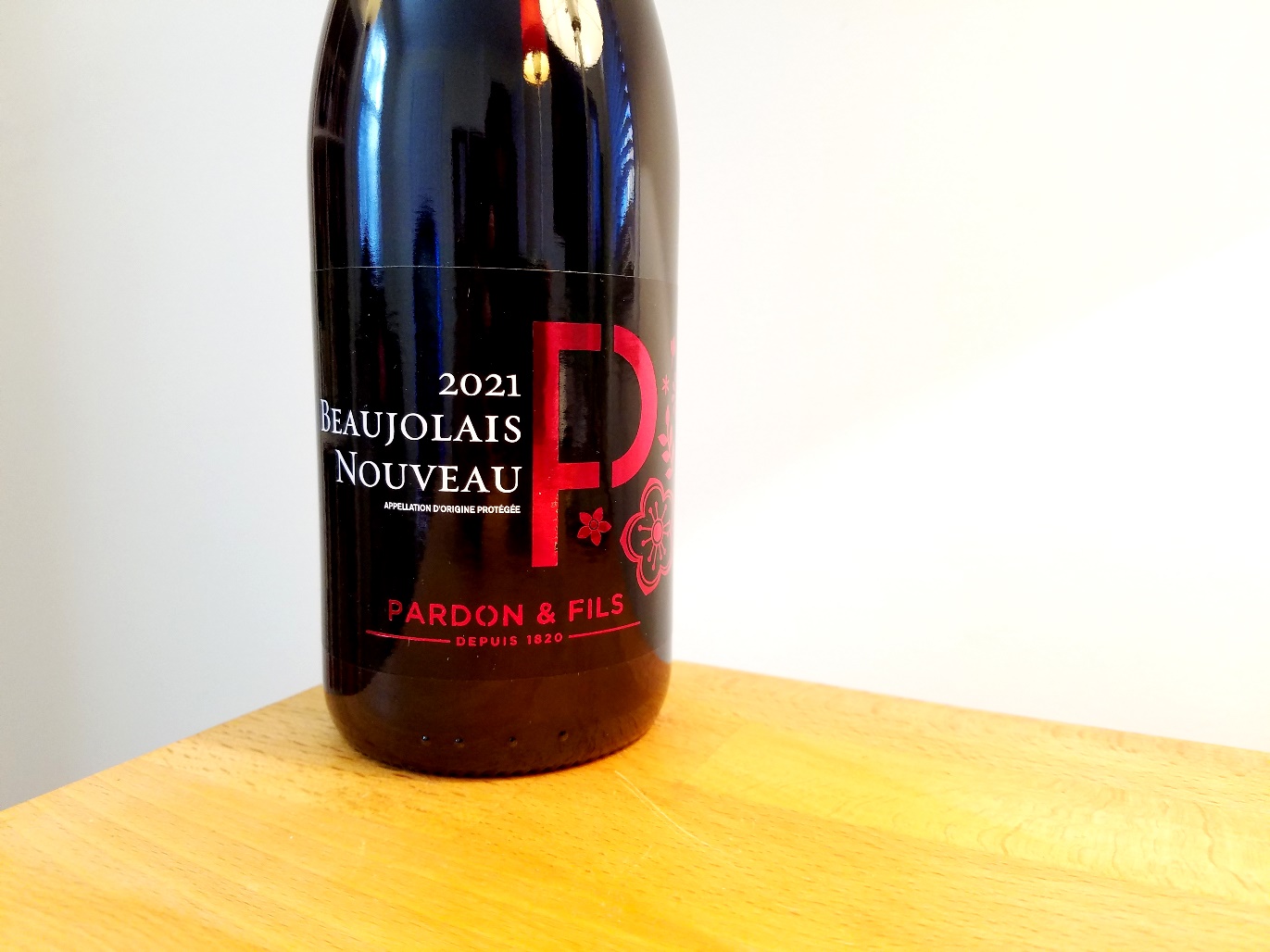 Pardon & Fils, Beaujolais Nouveau 2021, France, Wine Casual