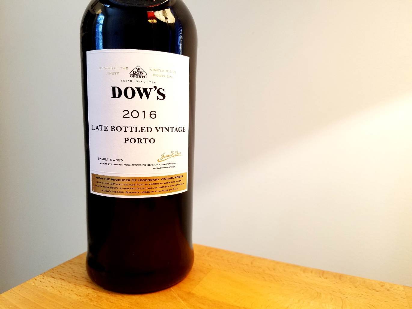 Dow’s, Late Bottled Vintage Port 2016, Portugal, Wine Casual