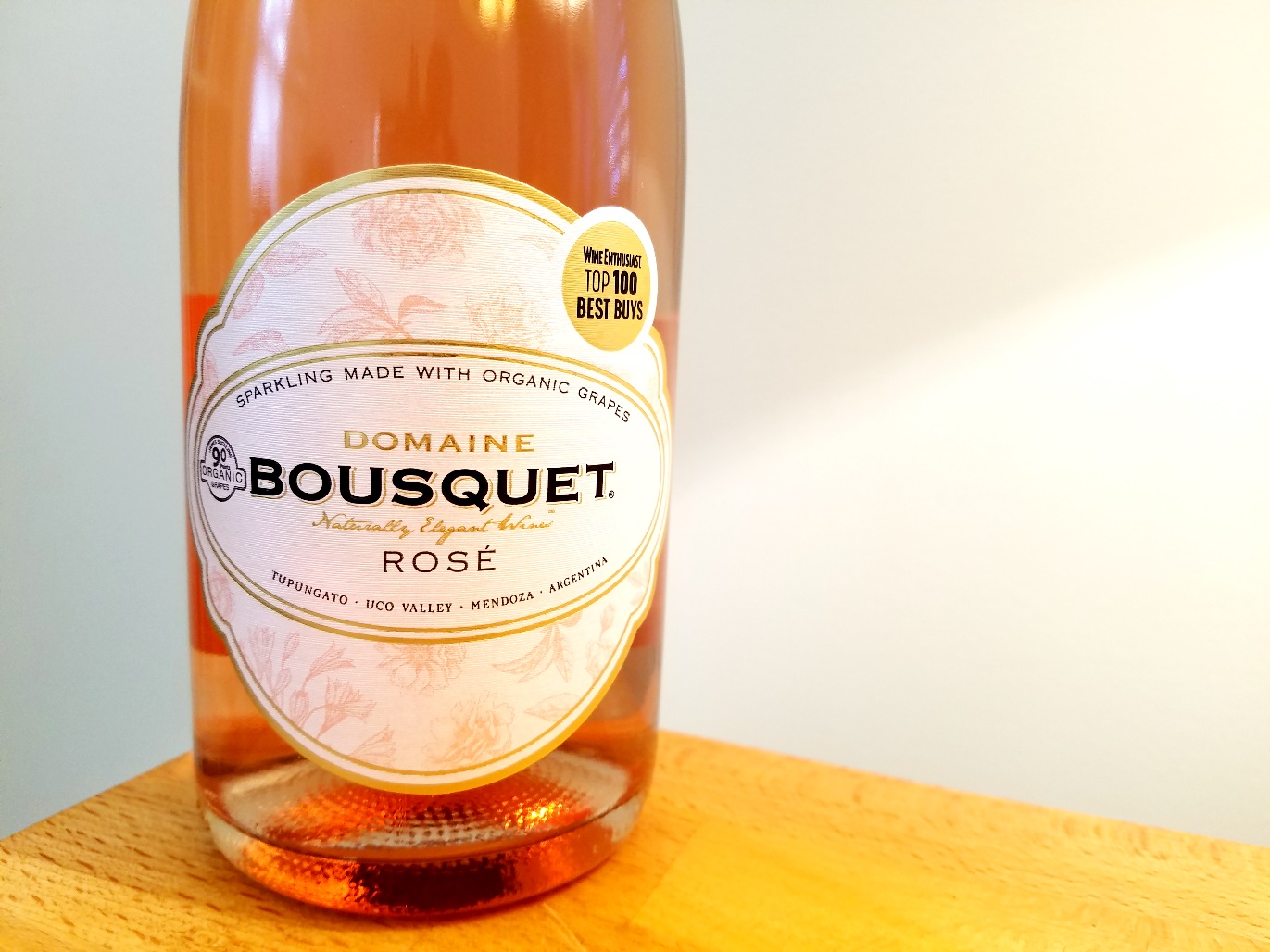Domaine Bousquet, Rosé Brut, Mendoza, Argentina, Wine Casual