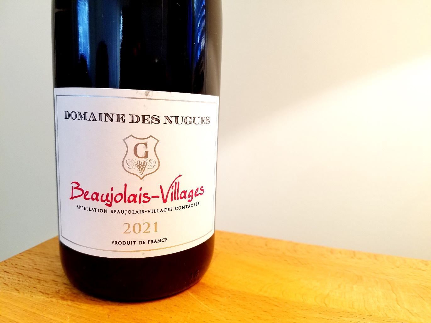 Domaine Des Nugues, Beaujolais-Villages Nouveau 2021, France, Wine Casual