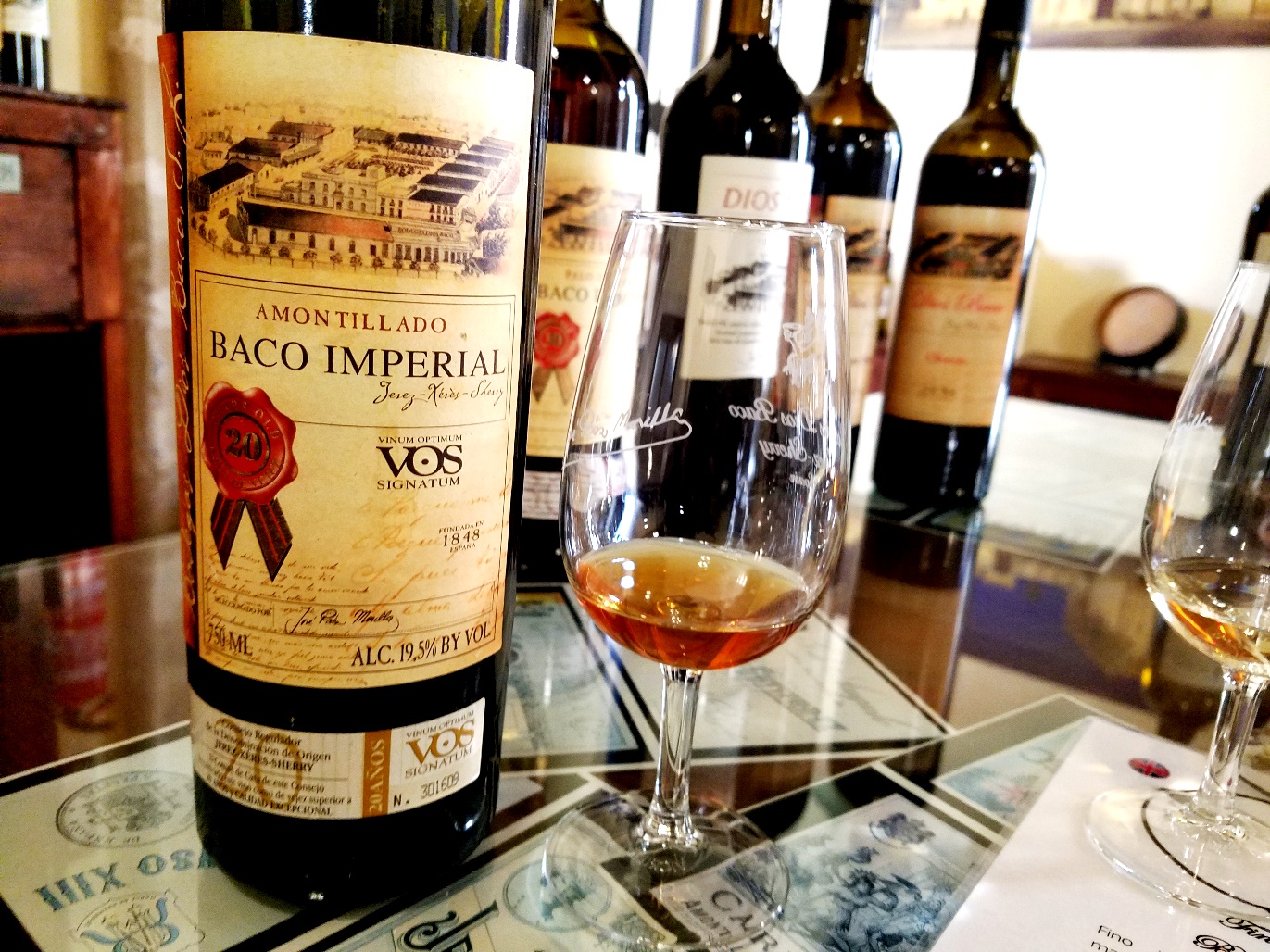 Bodega Dios Baco, Baco Imperial 20 Years Old Amontillado Sherry VOS, Andalucía, Spain, Wine Casual