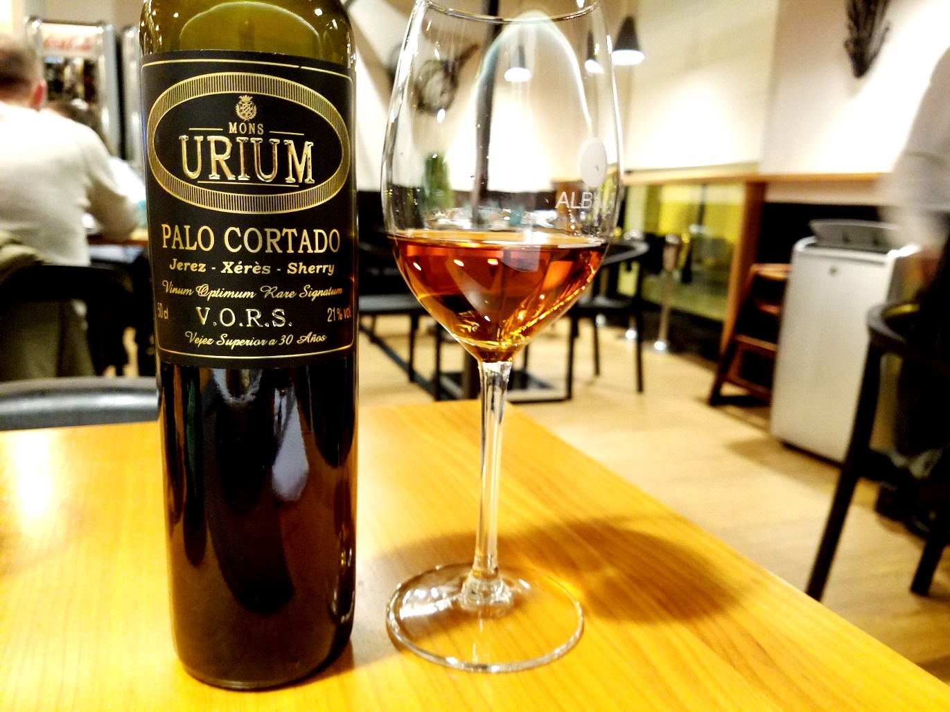 Urium, Palo Cortado Sherry VORS, Andalucía, Spain, Wine Casual