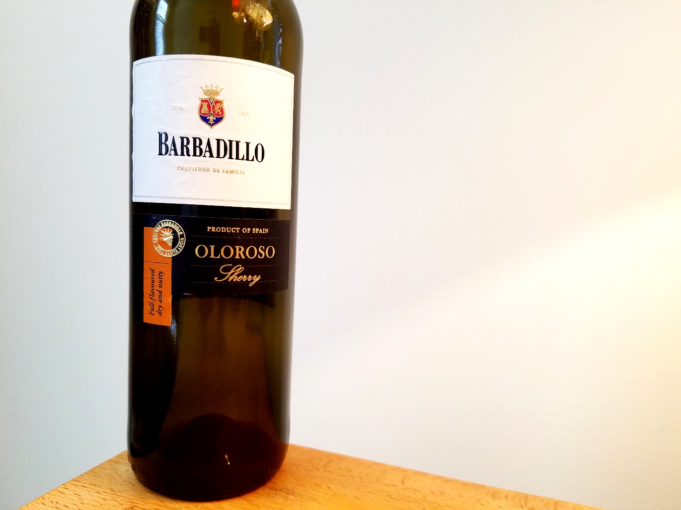 Barbadillo, Oloroso Sherry, Andalucía, Spain, Wine Casual