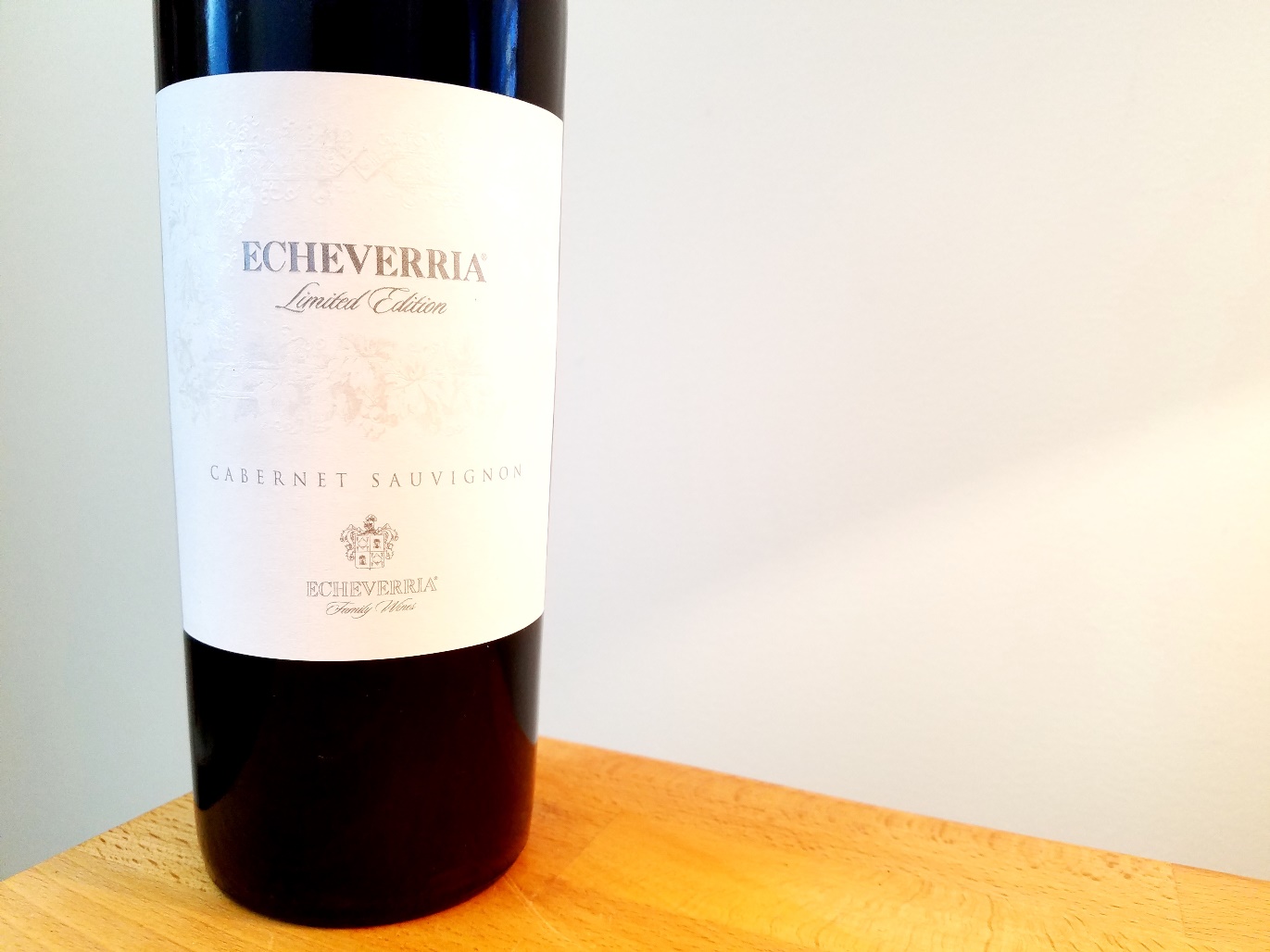 Echeverria, Limited Edition Cabernet Sauvignon 2016, Maipo Valley, Chile, Wine Casual