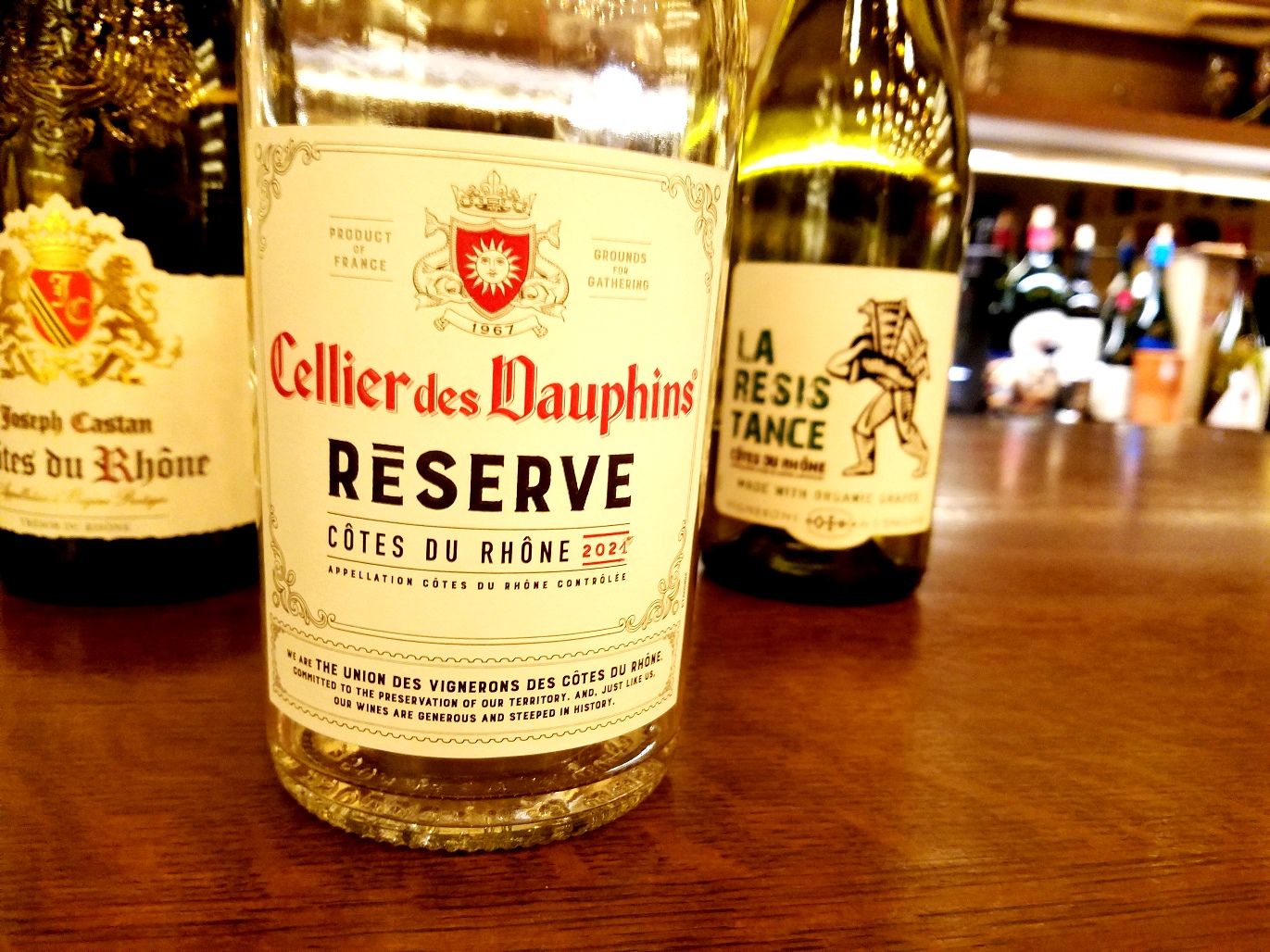 Cellier des Dauphins, Reserve Côtes du Rhône Rosé 2021, Rhone, France, Wine Casual