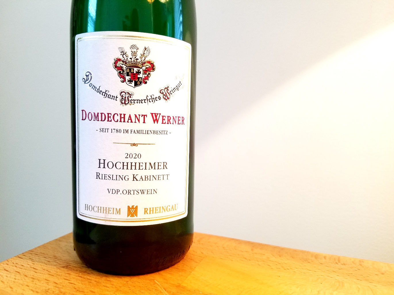 Domdechant Werner, Hochheimer Riesling Kabinett 2020, Rheingau, Germany, Wine Casual