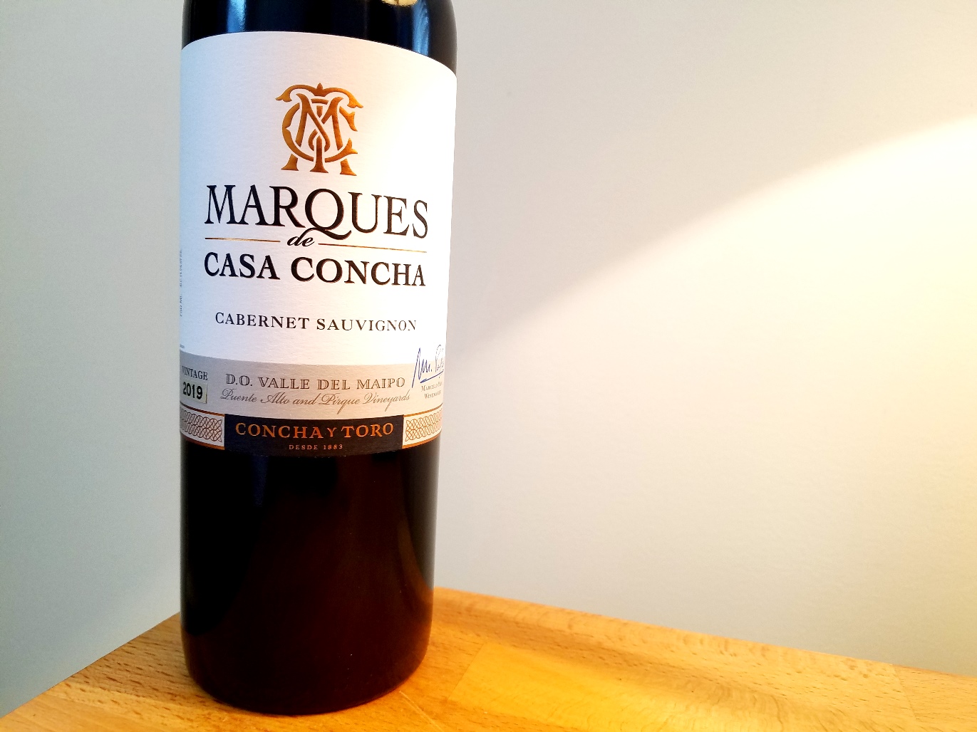 Concha Y Toro, Marques de Casa Concha Cabernet Sauvignon 2019, Maipo Valley, Chile, Wine Casual