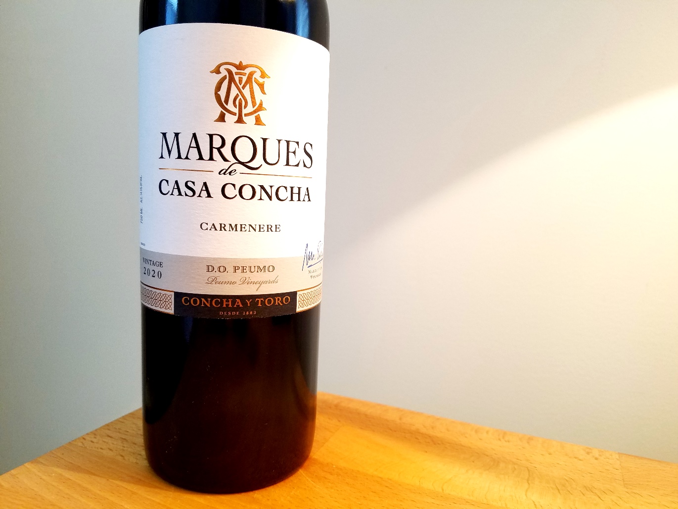 Concha Y Toro, Marques de Casa Concha Carmenere 2020, Peumo, Chile, Wine Casual