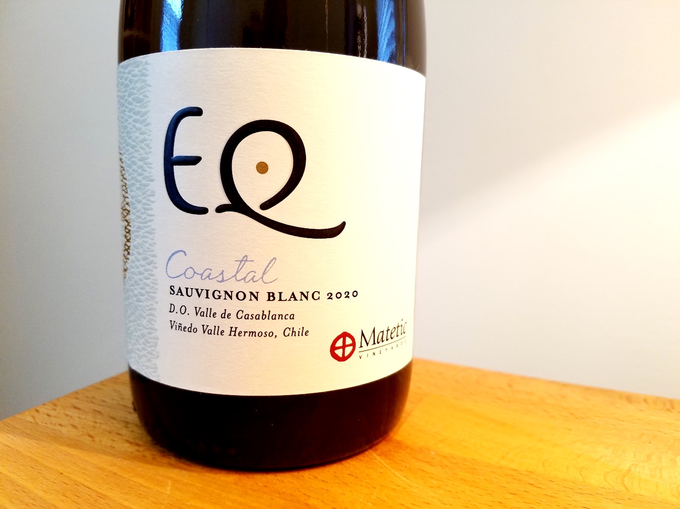 Matetic Vineyards, EQ Coastal Sauvignon Blanc 2020, Hermoso Valley, Casablanca Valley, Chile, Wine Casual
