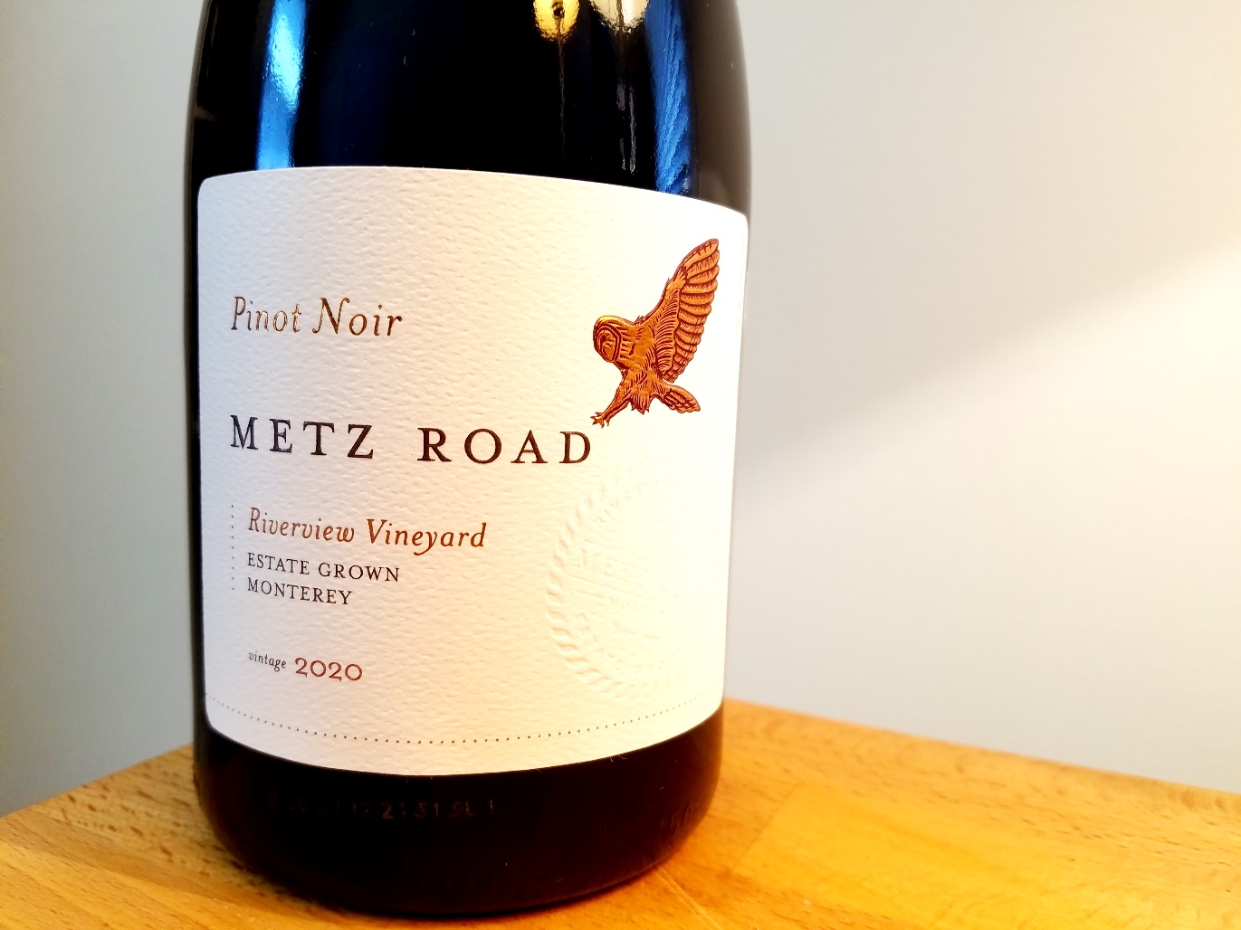 Metz Road, Riverview Vineyard Pinot Noir 2020, Monterey, California, Wine Casual