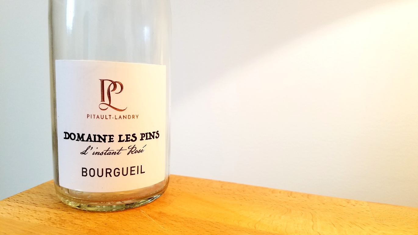 Photo Credit: Wine Casual, Pitault-Landry, Domaine Les Pins, L’Instant Bourgueil Rosé 2021, Loire, France