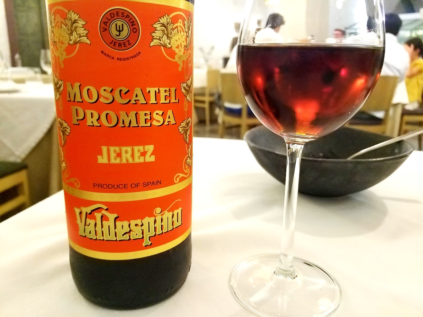 Valdespino, Moscatel Promesa Sherry, Andalucía, Spain, Wine Casual