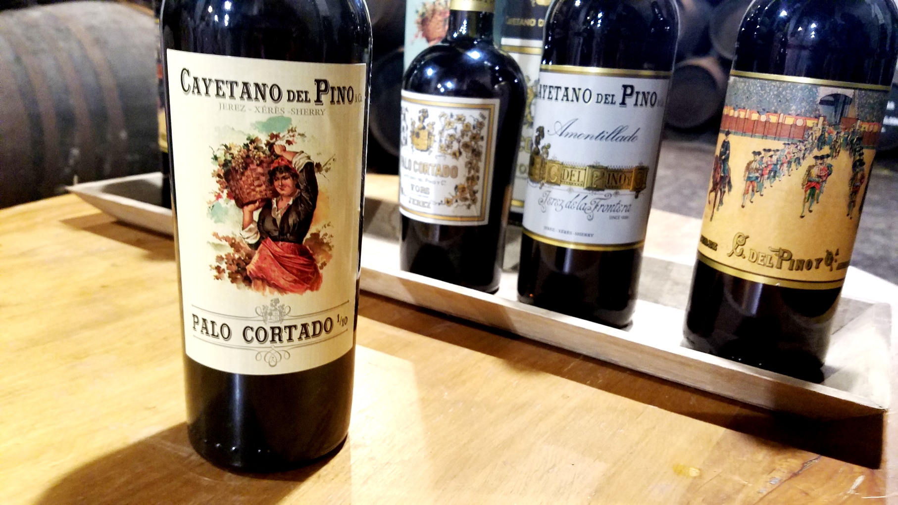 Cayetano Del Pino, Palo Cortado Sherry 1/10 VOS, Andalucía, Spain, Wine Casual