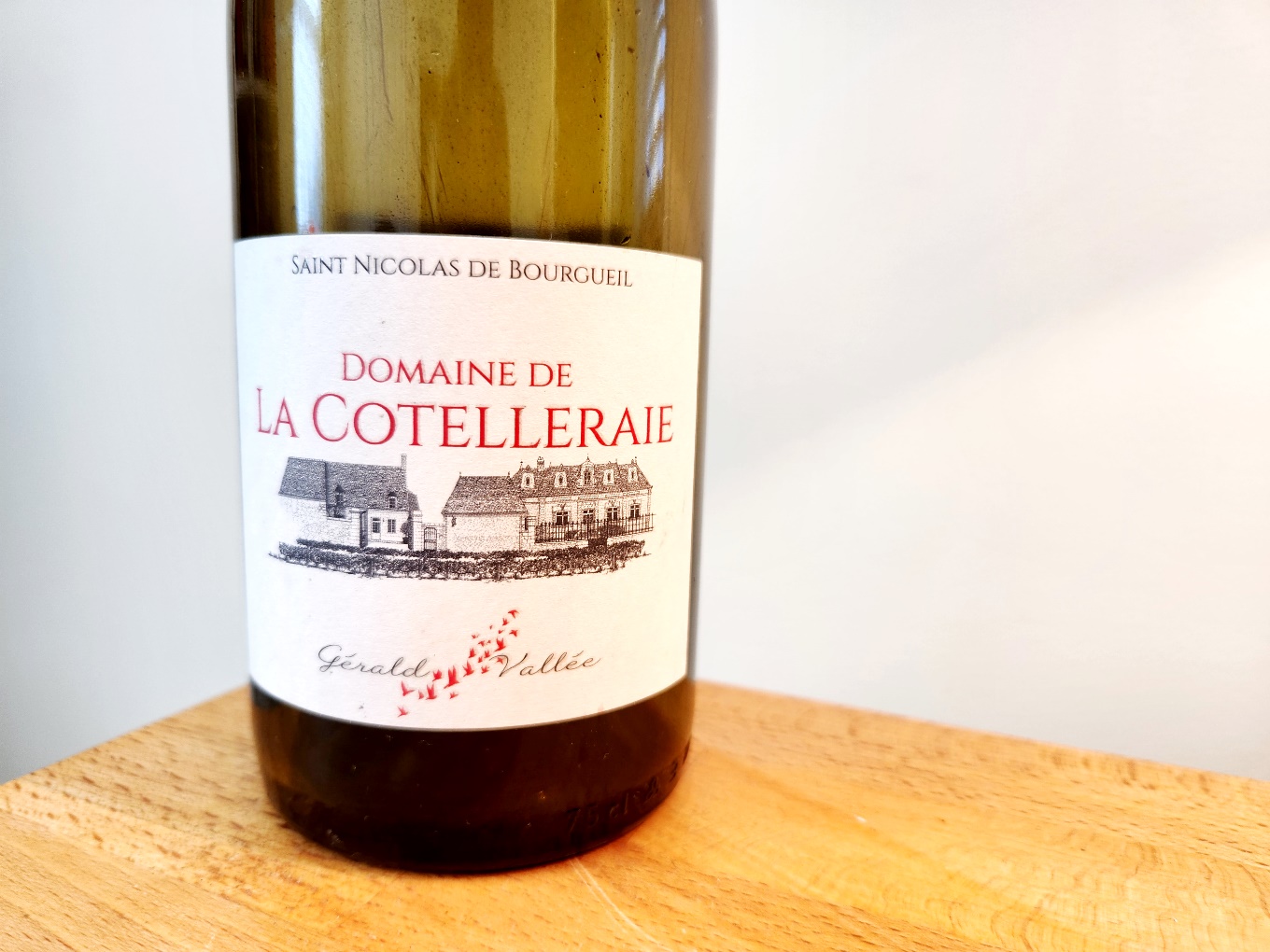 Domaine de la Cotelleraie, Gérald Vallée Saint Nicolas de Bourgueil 2018, Loire, France, Wine Casual