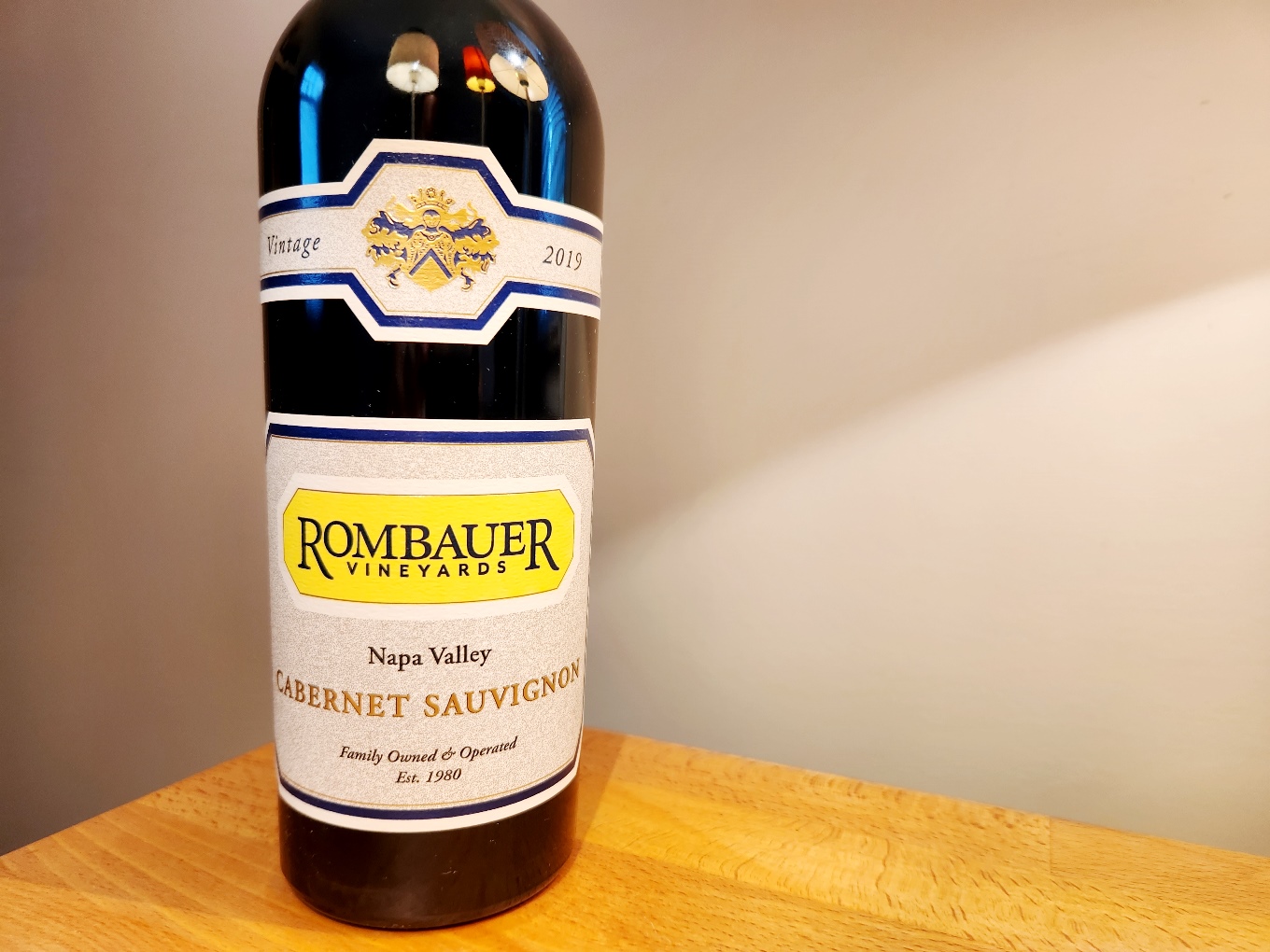 Rombauer Vineyards, Cabernet Sauvignon 2019, Napa Valley, California, Wine Casual