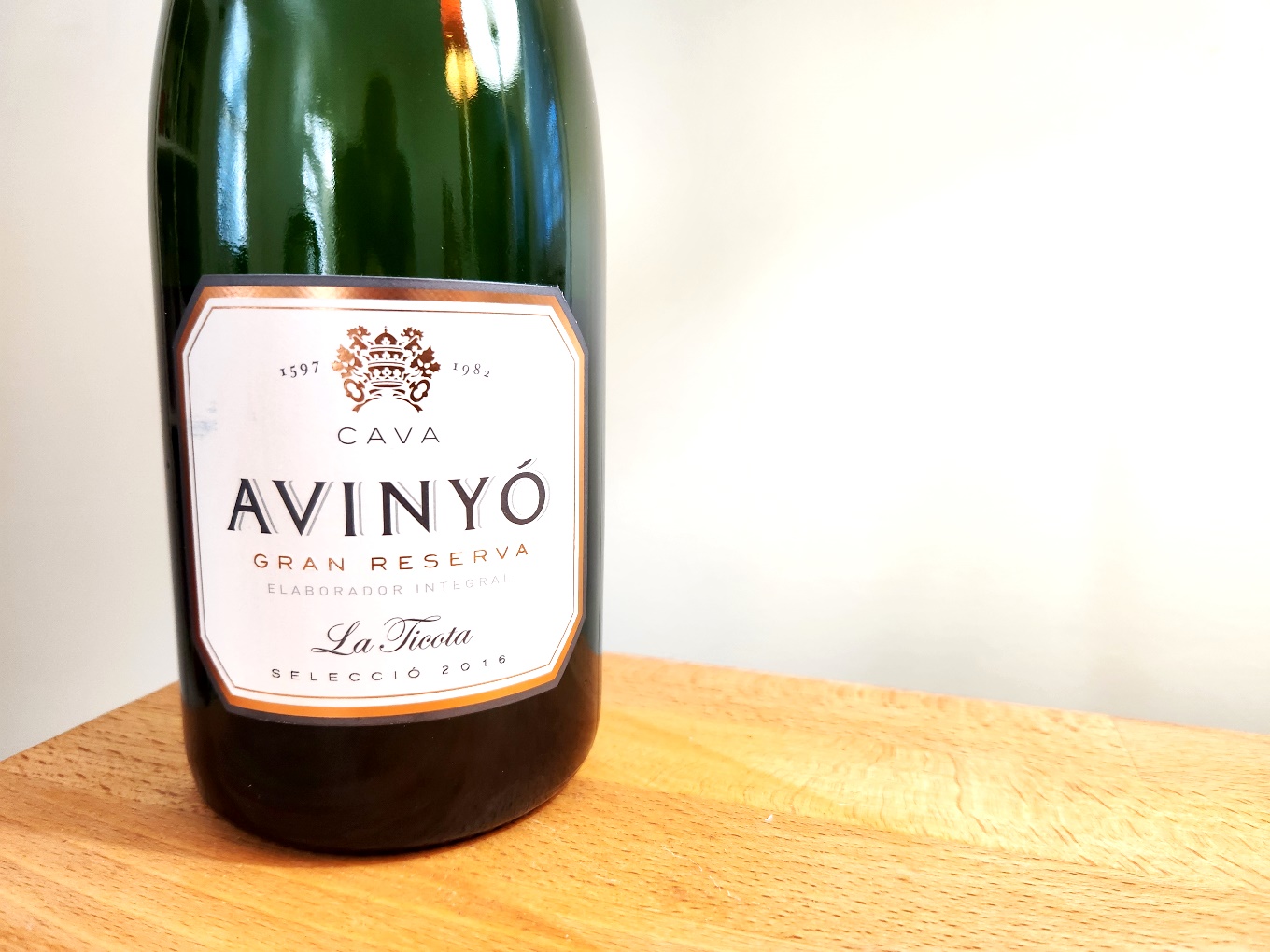 Avinyó Selecció, La Ticota Gran Reserva Cava Brut Nature 2016, Catalonia, Spain, Wine Casual