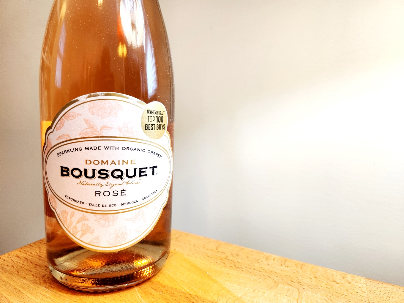 Domaine Bousquet, Sparkling Rosé 2023, Tupungato Uco Valley, Mendoza, Argentina, Wine Casual