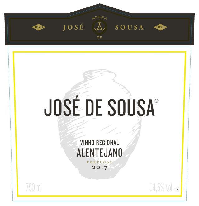 José de Sousa, Tinto 2017, Alentejano, Portugal, Wine Casual