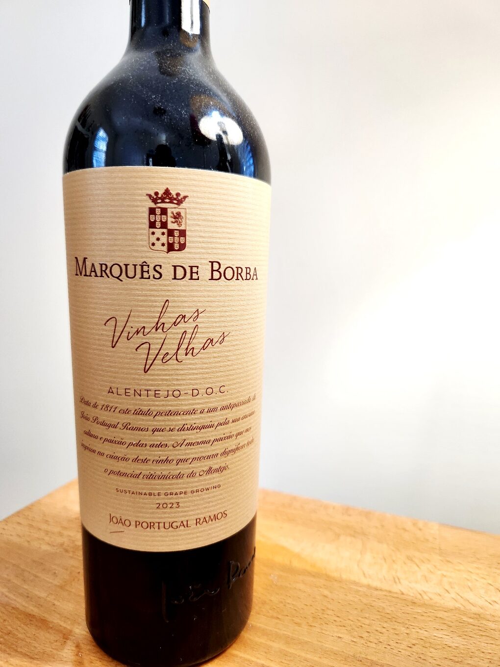 João Portugal Ramos, Marquês de Borba Vinhas Velhas 2023, Alentejo, Portugal, Wine Casual